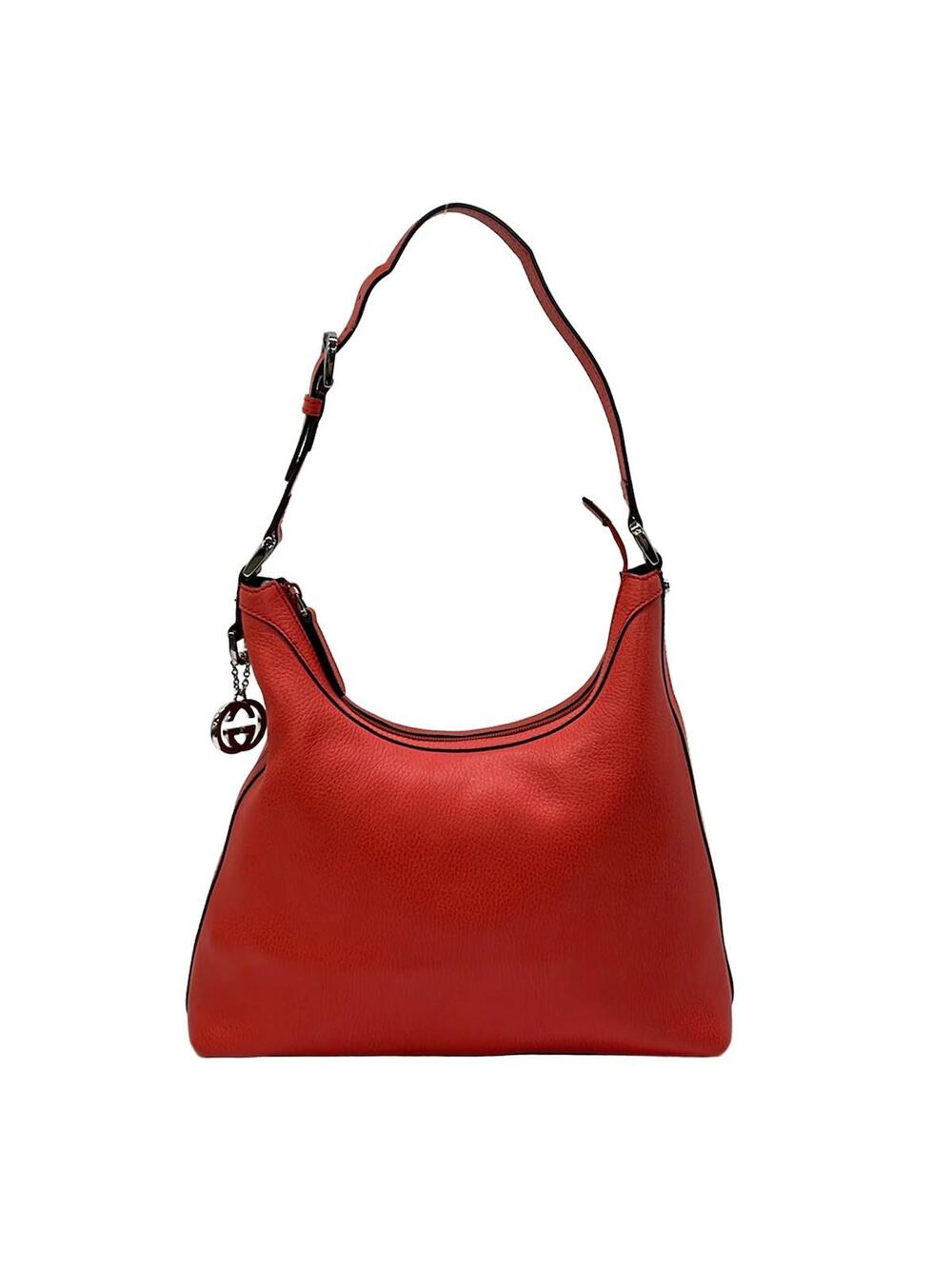 Gucci Interlocking G Red Leather #304786G75B